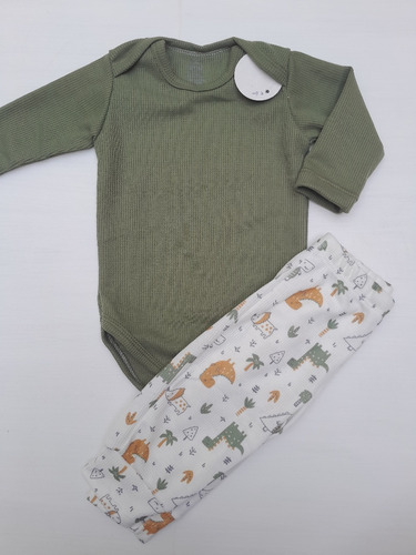 Conjunto Bebe Body Y Pantalon