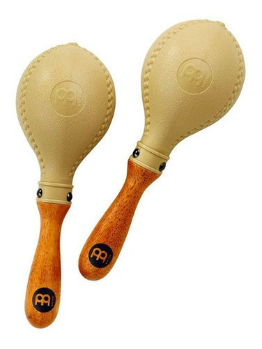 Maracas Plasticas Ritmicas Meinl Pm2bg Mango Madera