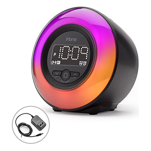 Reloj Despertador Powerclock Glow - Radio Reloj Fm Blue...