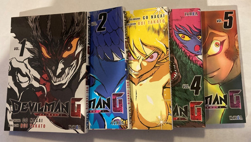 Manga: Devilman G Grimorie, De Go Nagai. Completa. Ed. Ivrea (Usado)