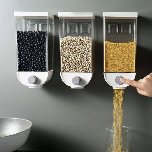Dispensador De Cereales Legumbres Alimentos Para Cocina