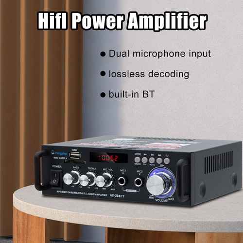 W Amplificador De Potência Novo Amplificador Profissional A