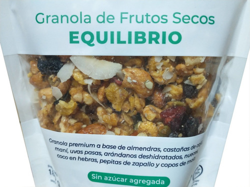 Granola Pack X4 Frutos Secos S/azucar S/tacc Kosher Vegan