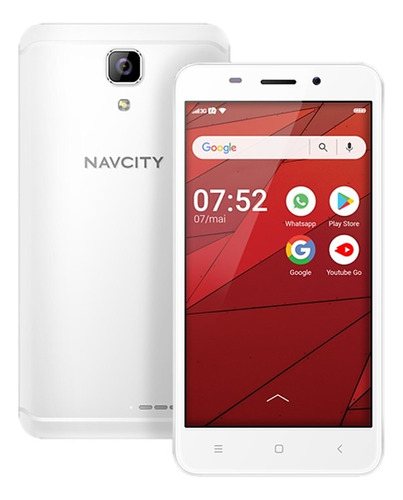 Smartphone Navcity Np-752 Preto - Andoid 11 E Dual Chip