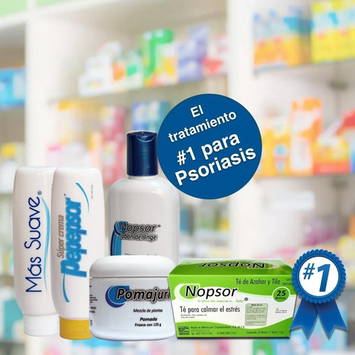 Nopsor Jab Sol, Más Suave, Pepepsor, Shampo Aux Tx Psoriasis