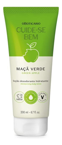 Hidratante Cuide-se Bem Feira Maçã Verde 200ml - Boticário