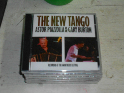 Astor Piazzolla & Burton  New Tango Cd Nuevo Sellado Kktus