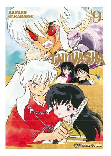 INUYASHA N 09/30: Inuyasha, de Takahashi, Rumiko., vol. 9. Editorial Planeta Cómic, tapa blanda en español, 2024