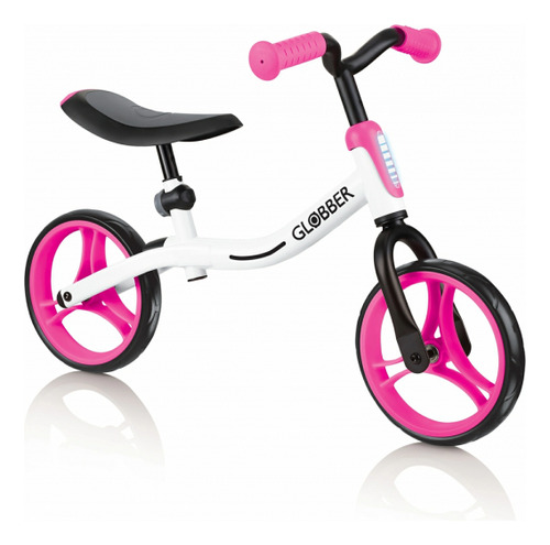 Bicicleta Balance Globber Go Bike | Blanco Rosado