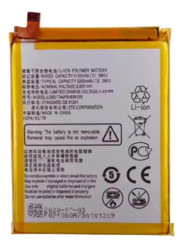 Bateria Para Zte A51 (Usado)