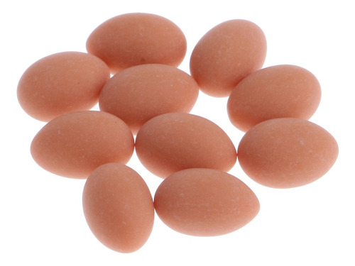 Nido De Pollo Miniatura Con 10 Huevos Para Casa De Mu?ecas