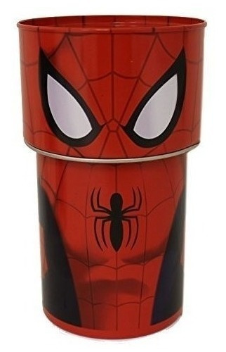 La Caja De Lata Empresa Maravilla Spiderman Bobble Cabeza Ba