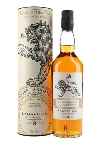 Whisky Lagavulin 9 Años Game Of Thrones