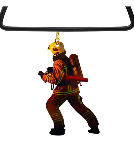 Bombero Adornos Para Árboles De Navidad Adornos Colgantes De