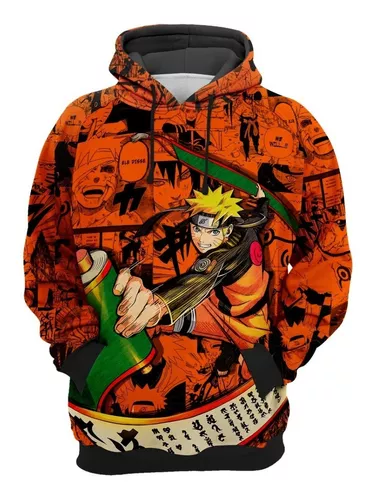 Blusa Quarto Hokage Minato Full 3d