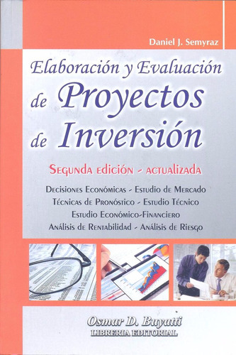 Elaboración Y Evaluación De Proyectos De Inversión