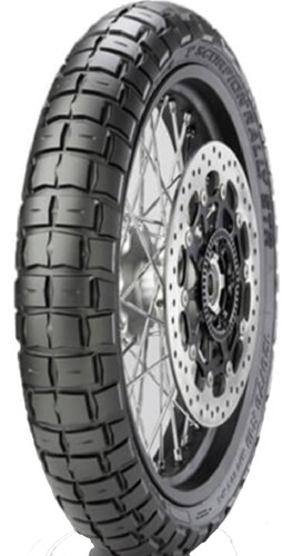 Par Pneus Pirelli Scorpion Rally Str 100/90-19+130/80-17