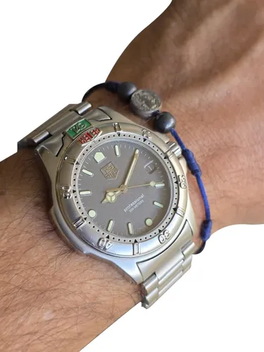 Relógio Tag Heuer 4000 Professional 200m 999.206a 90s Safira