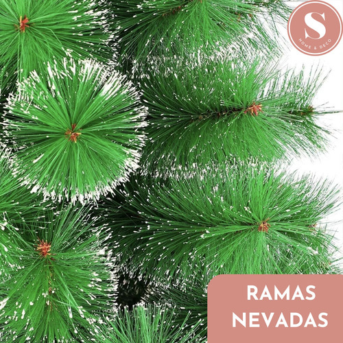 Arbol De Navidad Frondoso 2.10 M Merry Christmas