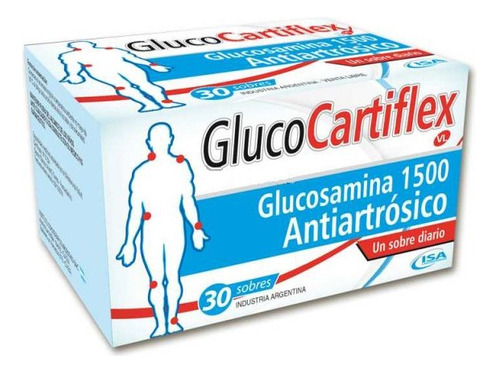 Gluco Cartiflex Glucosamina 1500 30 Sobres