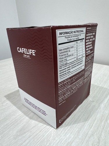 Cafelife Omnilife - Pó De Cafeína Micronizado Sem Sabor