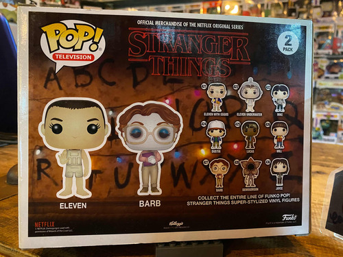 Funko Pop 2 Pack Eleven & Barb Eccc 2017 Stranger Things (Usado)