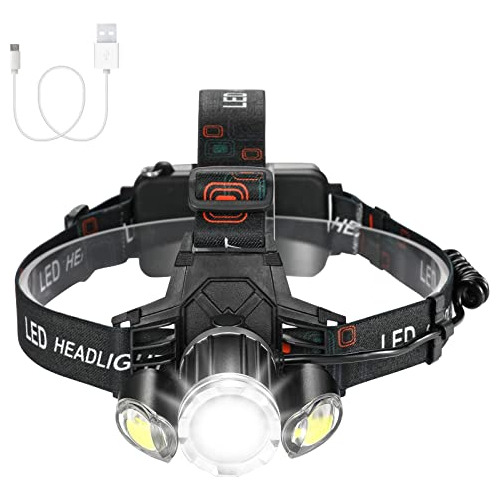 Consciot Led Frontal Recargable 1000lm Camping Running