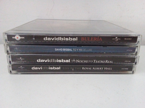 Lote 4 Cds David Bisbal Oferta! 