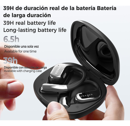 Audífonos Lenovo Erazer X11 Ai Traducción Auriculares Inalámbricos Bluetooth 5.4 Color Negro Compatibles Con Ipx5 Impermeable Ows Audífonos Con Ios Y Android