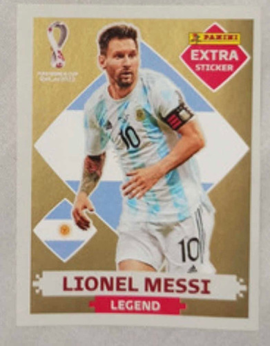 Estampas Panini Leyenda Dorado Cristiano Ronaldo Y Messi