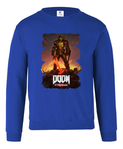 Sudadera Lisa Doom Eternal Talla Xxl