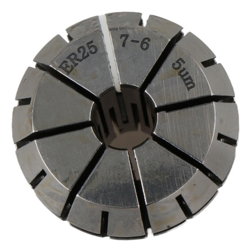 Mandril De Torno De Fresado Y Grabado Cnc De Acero Er25 7mm
