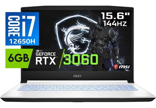 Msi Sword 15 2022 Ci7 12va 1tbssd Rtx 3060 16gb 15.6  144hz