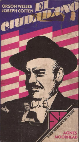 El Ciudadano Vhs Orson Welles Joseph Cotten Citizen Kane