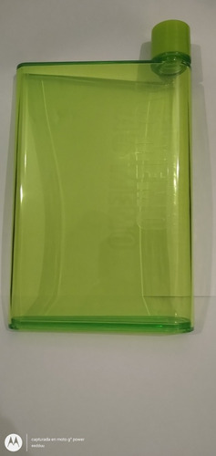 Imagen 3 de 10 de Botella De Agua Notebook 420ml Policarbonato Transparente