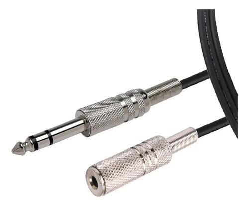 Cabo P2 Para P10 Extensor 5m Reforçado Para Equipamentos