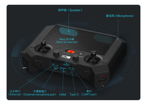 Smart Controle Fimi Tx10a Compatível Fimi X8 Se 2022 X8 Pro