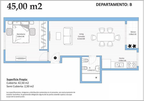 Imagen 16 de 16 de Departamento 2 Ambientes