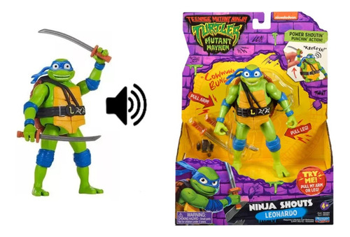 Tortugas Ninja Figuras Deluxe 15cm Con Sonido . En Magimundo