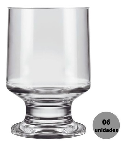 Jogo Com 6 Taças Sm Casual Vinhos 180ml Nadir Figueiredo