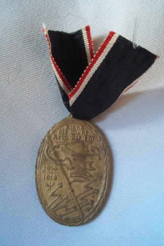 Medalla Alemana Ww1 1914-1918..