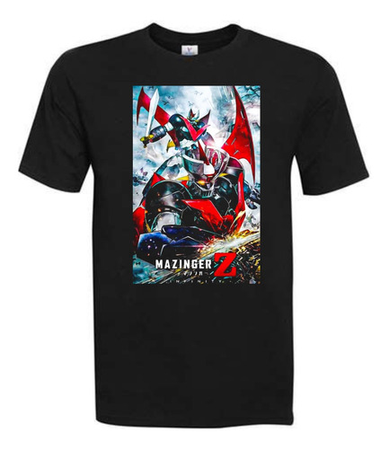 Polera Mazinger Z - Diseño 101 Dtf