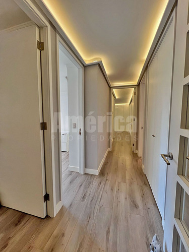 Elegante Depto Remodelado 168m² En Barrio Noruega, Las Conde