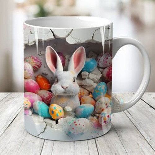Kit Imprimible Plantillas Tazas Pascuas Semana Santa M99