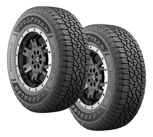 Paquete De 2 Llantas 235/75r15 Goodyear Wrangler Workhose At