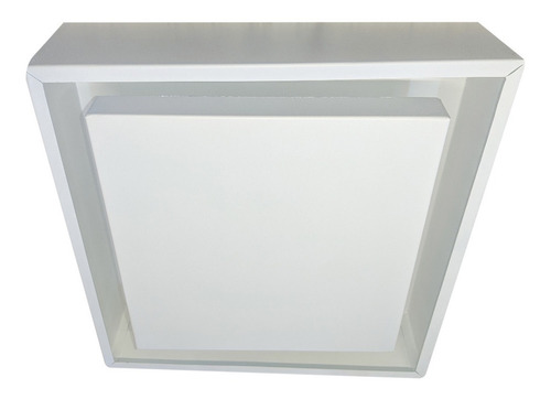 Luminária Plafon Luz Indireta Para 4 Lâmpadas E27 40x40 Sob