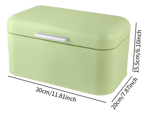 Caja De Pan Contenedor De Almacenamiento De Pan, Hierro,