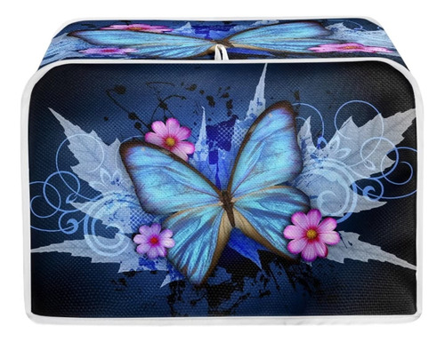 Funda Para Tostadora 4 Rebanada Cubierta Mariposa