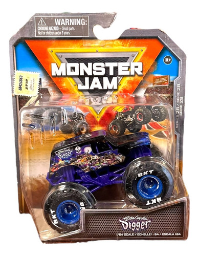 Monster Jam Son Uva Digger Camion Monster Truck Escala 1:64