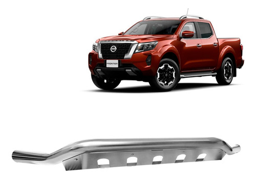 Defensa Baja Talampaya Cromada Nissan Np300 2023+